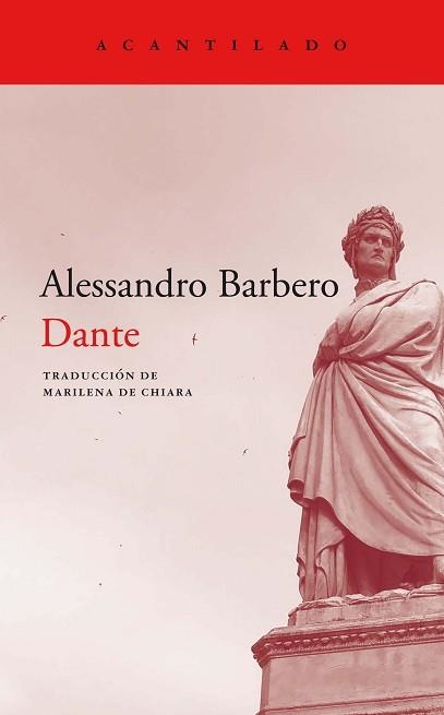 DANTE | 9788418370489 | BARBERO, ALESSANDRO | Llibreria Aqualata | Comprar libros en catalán y castellano online | Comprar libros Igualada