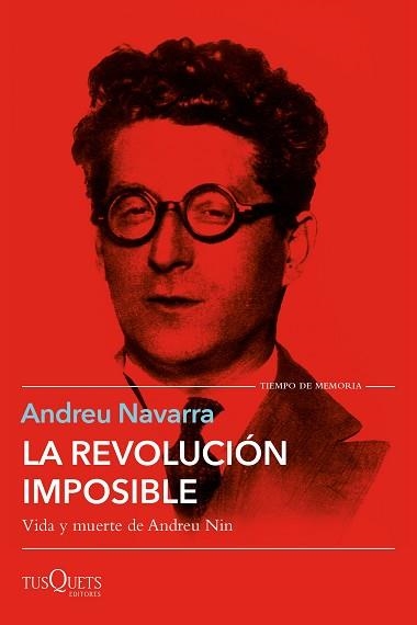 REVOLUCIÓN IMPOSIBLE, LA | 9788411070027 | NAVARRA, ANDREU | Llibreria Aqualata | Comprar libros en catalán y castellano online | Comprar libros Igualada