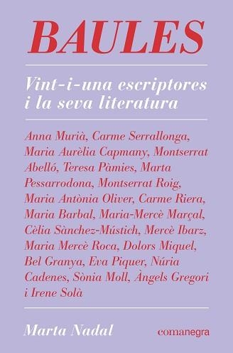 BAULES | 9788418022845 | NADAL, MARTA | Llibreria Aqualata | Comprar libros en catalán y castellano online | Comprar libros Igualada