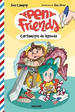 PEN FRIENDS 1. CARTAMIGOS DE LEYENDA | 9788427223561 | CAMPOY, ANA / ALONSO, ÁLEX (I·LUS) | Llibreria Aqualata | Comprar libros en catalán y castellano online | Comprar libros Igualada