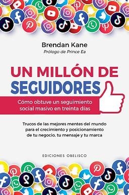 UN MILLÓN DE SEGUIDORES | 9788491116899 | KANE, BRENDAN | Llibreria Aqualata | Comprar libros en catalán y castellano online | Comprar libros Igualada
