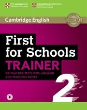 FIRST FOR SCHOOLS TRAINER 2 6 PRACTICE TESTS WITH ANSWERS AND TEACHER'S NOTES WI | 9781108380911 | AA.VV | Llibreria Aqualata | Comprar libros en catalán y castellano online | Comprar libros Igualada