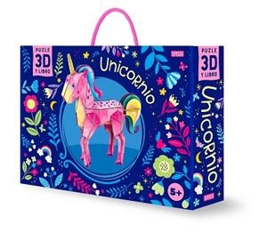 UNICORNIO. 3D NIÑOS. CON MAQUETA. EDIC. ILUSTRADO (ESPAÑOL) | 9788418127328 | Llibreria Aqualata | Comprar llibres en català i castellà online | Comprar llibres Igualada