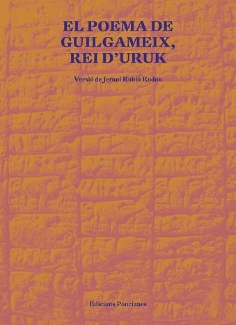 POEMA DE GUILGAMEIX, REI D'URUK | 9788418693021 | Llibreria Aqualata | Comprar llibres en català i castellà online | Comprar llibres Igualada