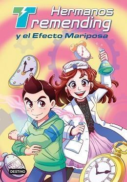 HERMANOS TREMENDING 1. HERMANOS TREMENDING Y EL EFECTO MARIPOSA | 9788408249290 | HERMANOS TREMENDING | Llibreria Aqualata | Comprar libros en catalán y castellano online | Comprar libros Igualada