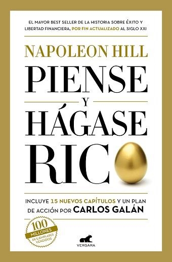 PIENSE Y HÁGASE RICO | 9788418620133 | HILL, NAPOLEON/GALÁN, CARLOS | Llibreria Aqualata | Comprar libros en catalán y castellano online | Comprar libros Igualada