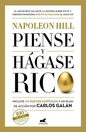 PIENSE Y HÁGASE RICO | 9788418620133 | HILL, NAPOLEON/GALÁN, CARLOS | Llibreria Aqualata | Comprar llibres en català i castellà online | Comprar llibres Igualada