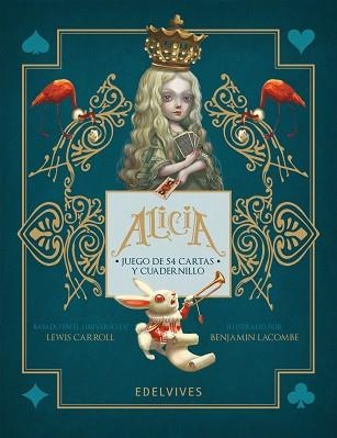 ALICIA. JUEGO DE 54 CARTAS Y LIBRO | 9788414036815 | Llibreria Aqualata | Comprar libros en catalán y castellano online | Comprar libros Igualada