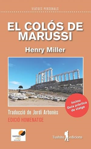 COLÓS DE MARUSSI, EL | 9788412393842 | MILLER, HENRY | Llibreria Aqualata | Comprar llibres en català i castellà online | Comprar llibres Igualada
