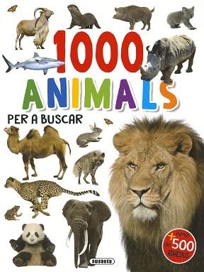 1000 ANIMALS PER A BUSCAR (AMB ADHESIUS) | 9788467783704 | SUSAETA, EQUIPO | Llibreria Aqualata | Comprar llibres en català i castellà online | Comprar llibres Igualada