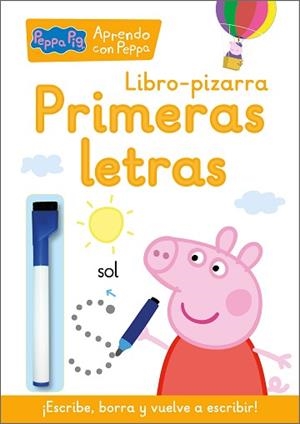PRIMERAS LETRAS (LIBRO-PIZARRA) (PEPPA PIG. CUADERNO DE ACTIVIDADES) | 9788448859077 | Llibreria Aqualata | Comprar llibres en català i castellà online | Comprar llibres Igualada