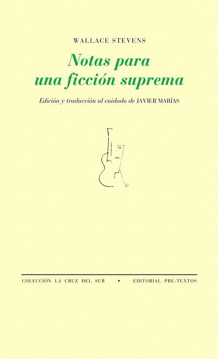 NOTAS PARA UNA FICCION SUPREMA | 9788481910995 | STEVENS, WALLACE | Llibreria Aqualata | Comprar llibres en català i castellà online | Comprar llibres Igualada
