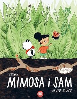 MIMOSA I SAM. UN FESTÍ AL JARDÍ | 9788418288289 | CATHON | Llibreria Aqualata | Comprar libros en catalán y castellano online | Comprar libros Igualada