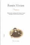 POEMAS | 9788495142528 | VIVIEN, RENEE | Llibreria Aqualata | Comprar llibres en català i castellà online | Comprar llibres Igualada