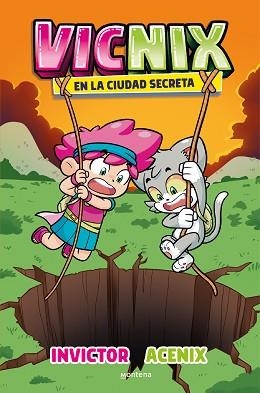 VICNIX 2. VICNIX EN LA CIUDAD SECRETA  | 9788418798368 | INVICTOR / ACENIX, | Llibreria Aqualata | Comprar libros en catalán y castellano online | Comprar libros Igualada