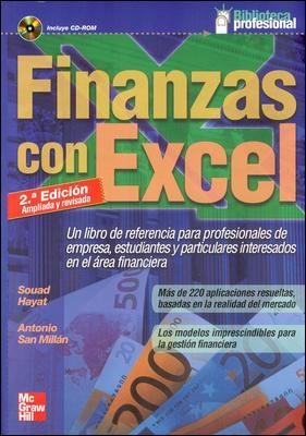 FINANZAS CON EXCEL (BIBLIOTECA PROFESIONAL) | 9788448129347 | HAYAT, SOUAD / SAN MILLAN, ANTONIO | Llibreria Aqualata | Comprar libros en catalán y castellano online | Comprar libros Igualada