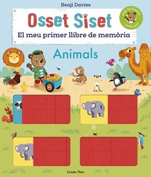 OSSET SISET. EL MEU PRIMER LLIBRE DE MEMÒRIA. ANIMALS | 9788413890906 | DAVIES, BENJI | Llibreria Aqualata | Comprar llibres en català i castellà online | Comprar llibres Igualada