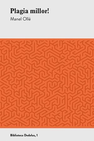 PLAGIA MILLOR! | 9788417339968 | OLLÉ, MANEL | Llibreria Aqualata | Comprar llibres en català i castellà online | Comprar llibres Igualada