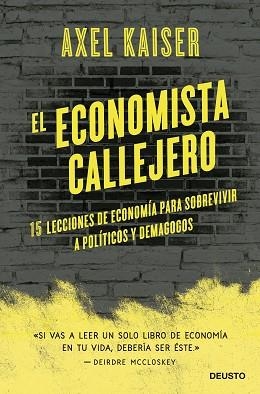 ECONOMISTA CALLEJERO, EL | 9788423433674 | KAISER BARENTS-VON HOHENHAGEN, AXEL | Llibreria Aqualata | Comprar libros en catalán y castellano online | Comprar libros Igualada