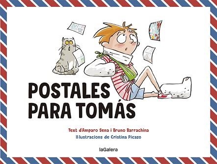 POSTALES PARA TOMÁS | 9788424672614 | SENA, AMPARO / BARRACHINA, BRUNO | Llibreria Aqualata | Comprar libros en catalán y castellano online | Comprar libros Igualada