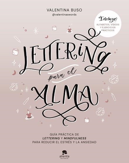 LETTERING PARA EL ALMA | 9788413441573 | BUSO, VALENTINA | Llibreria Aqualata | Comprar libros en catalán y castellano online | Comprar libros Igualada