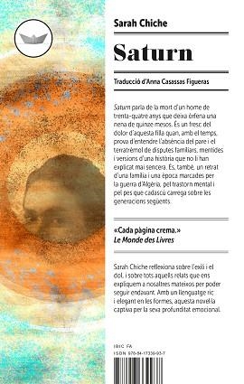 SATURN | 9788417339937 | CHICHE, SARAH | Llibreria Aqualata | Comprar libros en catalán y castellano online | Comprar libros Igualada