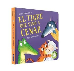TIGRE QUE VINO A CENAR, EL (LA OVEJITA QUE VINO A CENAR. PEQUEÑAS MANITAS) | 9788448859640 | SMALLMAN, STEVE/DREIDEMY, JOËLLE | Llibreria Aqualata | Comprar libros en catalán y castellano online | Comprar libros Igualada