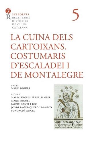 CUINA DELS CARTOIXANS, LA | 9788472269026 | ANÒNIM | Llibreria Aqualata | Comprar libros en catalán y castellano online | Comprar libros Igualada