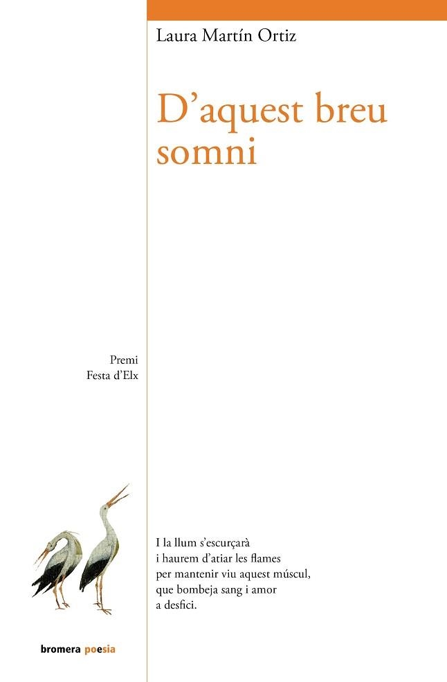 D'AQUEST BREU SOMNI | 9788413582962 | MARTÍN ORTIZ, LAURA | Llibreria Aqualata | Comprar libros en catalán y castellano online | Comprar libros Igualada