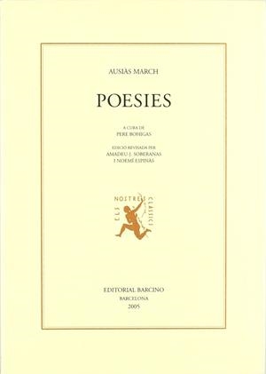 POESIES AUSIÀS MARCH - NOVA EDICIO- | 9788472267152 | MARCH, AUSIAS | Llibreria Aqualata | Comprar llibres en català i castellà online | Comprar llibres Igualada