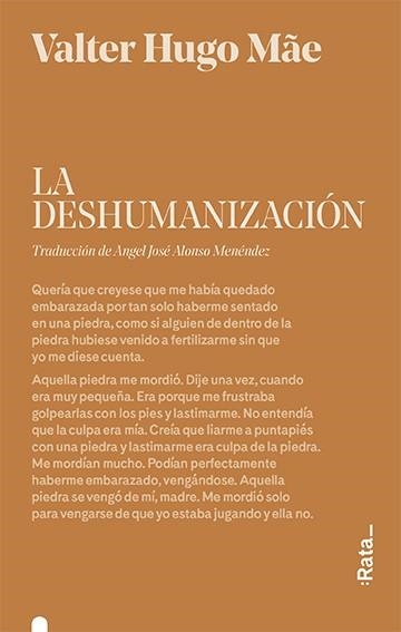 DESHUMANIZACIÓN, LA | 9788416738489 | HUGO MÃE, VALTER | Llibreria Aqualata | Comprar libros en catalán y castellano online | Comprar libros Igualada