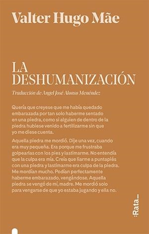 DESHUMANIZACIÓN, LA | 9788416738489 | HUGO MÃE, VALTER | Llibreria Aqualata | Comprar llibres en català i castellà online | Comprar llibres Igualada