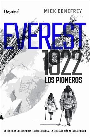 EVEREST 1922. LOS PIONEROS | 9788498296006 | CONEFREY, MICK | Llibreria Aqualata | Comprar libros en catalán y castellano online | Comprar libros Igualada