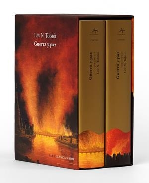 GUERRA Y PAZ (ESTUCHE CON DOS VOLÚMENES) | 9788490657348 | TOLSTÓI, LEV N. | Llibreria Aqualata | Comprar libros en catalán y castellano online | Comprar libros Igualada