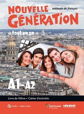 NOUVELLE GENERATION A1/A2 LIVRE/EXERCICES+CD+DVD | 9788490494745 | VARIOS AUTORES | Llibreria Aqualata | Comprar libros en catalán y castellano online | Comprar libros Igualada