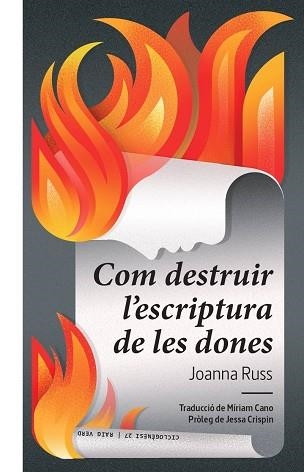 COM DESTRUIR L'ESCRIPTURA DE LES DONES | 9788419206930 | RUSS, JOANNA | Llibreria Aqualata | Comprar libros en catalán y castellano online | Comprar libros Igualada