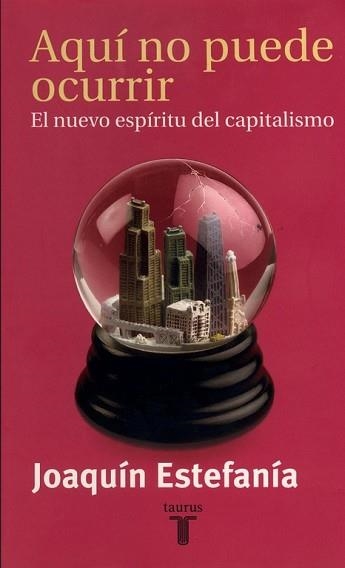 AQUI NO PUEDE OCURRIR (PENSAMIENTO) | 9788430603671 | ESTEFANIA, JOAQUIM | Llibreria Aqualata | Comprar libros en catalán y castellano online | Comprar libros Igualada