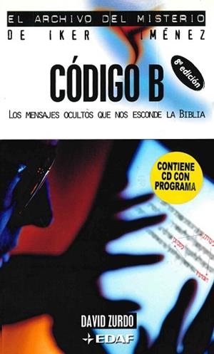 CODIGO B (ARCHIVO DEL MISTERIO) | 9788441414358 | ZURDO SAIZ, DAVID | Llibreria Aqualata | Comprar llibres en català i castellà online | Comprar llibres Igualada