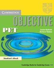 OBJECTIVE PET SUTDENT'S BOOK | 9780521805780 | Llibreria Aqualata | Comprar libros en catalán y castellano online | Comprar libros Igualada