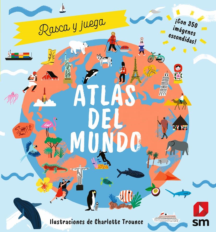 ATLAS DEL MUNDO, RASCA Y JUEGA | 9788413922454 | BROOM, JENNY | Llibreria Aqualata | Comprar libros en catalán y castellano online | Comprar libros Igualada