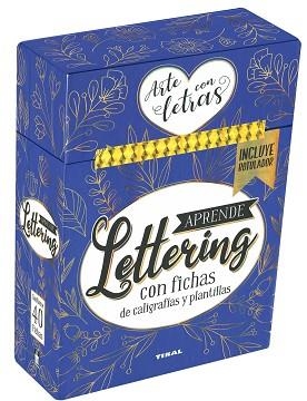 APRENDE LETTERING. CON FICHAS DE CALIGRAFÍAS Y PLANTILLAS | 9788499285078 | EQUIPO TIKAL | Llibreria Aqualata | Comprar libros en catalán y castellano online | Comprar libros Igualada
