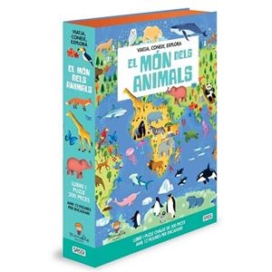 MÓN DELS ANIMALS, EL (LLIBRE I PUZZLE DE 200 PECES) | 9788418697296 | Llibreria Aqualata | Comprar llibres en català i castellà online | Comprar llibres Igualada