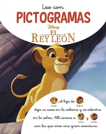 LEO CON PICTOGRAMAS DISNEY - LEO CON PICTOGRAMAS DISNEY. LA HISTORIA DEL REY LEÓ | 9788418039577 | Llibreria Aqualata | Comprar libros en catalán y castellano online | Comprar libros Igualada