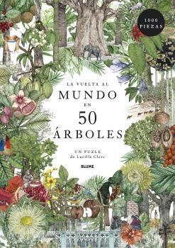 VUELTA AL MUNDO EN 50 ÁRBOLES. PUZLE | 9788419094193 | DRORI, JONATHAN / CLERC, LUCILLE | Llibreria Aqualata | Comprar libros en catalán y castellano online | Comprar libros Igualada