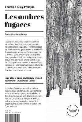 OMBRES FUGACES, LES | 9788419332059 | GUAY-POLIQUIN, CHRISTIAN | Llibreria Aqualata | Comprar llibres en català i castellà online | Comprar llibres Igualada