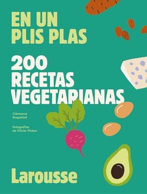 200 RECETAS VEGETARIANAS | 9788419250629 | ROQUEFORT, CLÉMENCE | Llibreria Aqualata | Comprar libros en catalán y castellano online | Comprar libros Igualada