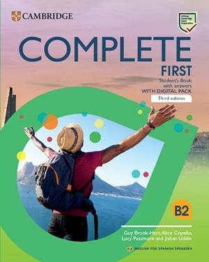COMPLETE FIRST STUDENTS BOOK WITH ANSWERS ENGLISH FOR SPANISH SPEAKERS | 9788413220833 | BROOK-HART,GUY/COPELLO, ALICE/PASSMORE,LUCY/UDDIN, JISHAN | Llibreria Aqualata | Comprar libros en catalán y castellano online | Comprar libros Igualada