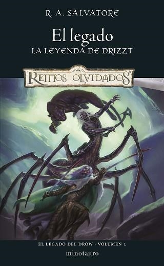 LEGADO DEL DROW, EL (EL LEGADO 1/4) | 9788445011034 | SALVATORE, R. A. | Llibreria Aqualata | Comprar libros en catalán y castellano online | Comprar libros Igualada
