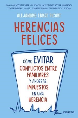 HERENCIAS FELICES | 9788423434404 | EBRAT PICART, ALEJANDRO | Llibreria Aqualata | Comprar libros en catalán y castellano online | Comprar libros Igualada
