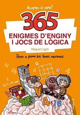 365 ENIGMES D'ENGINY I JOCS DE LÒGICA | 9788418057595 | CAPÓ, MIQUEL | Llibreria Aqualata | Comprar libros en catalán y castellano online | Comprar libros Igualada